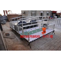陜西豬產床廠家供應 雙體豬產床價格 豬用分娩欄尺寸